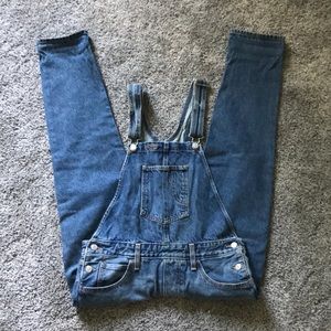 Distressed Levi Overalls